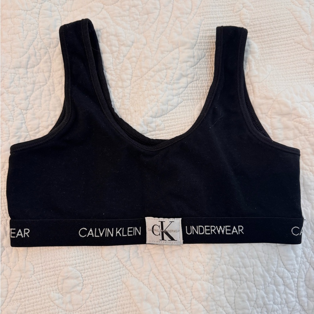 Calvin Klein Black Sports Bra